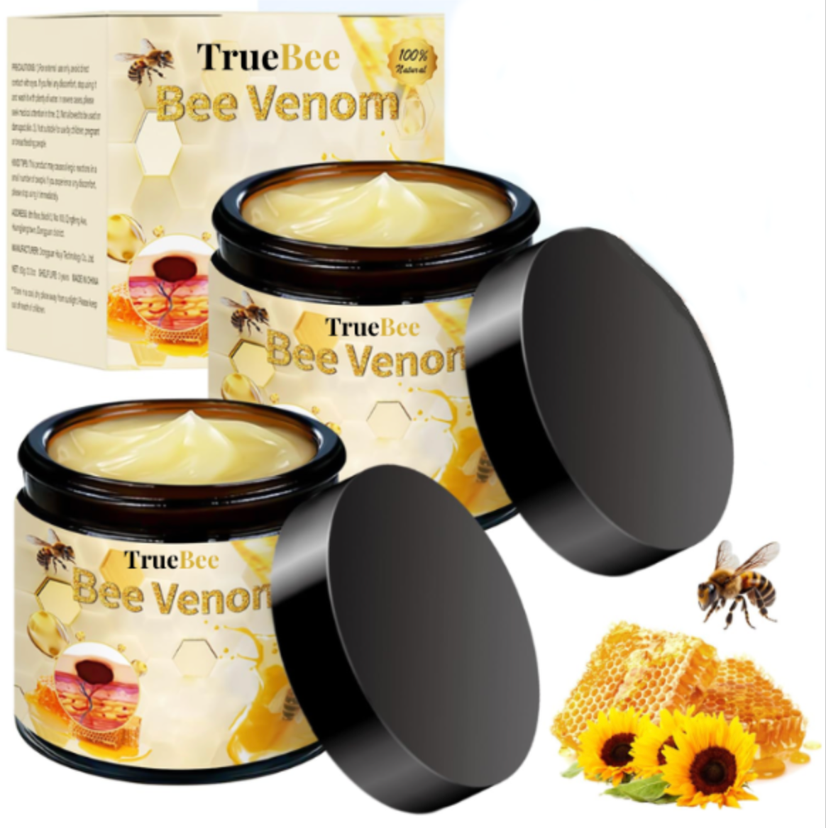 TrueBee Cream + FREE Honey Kiss Bonus Bundle